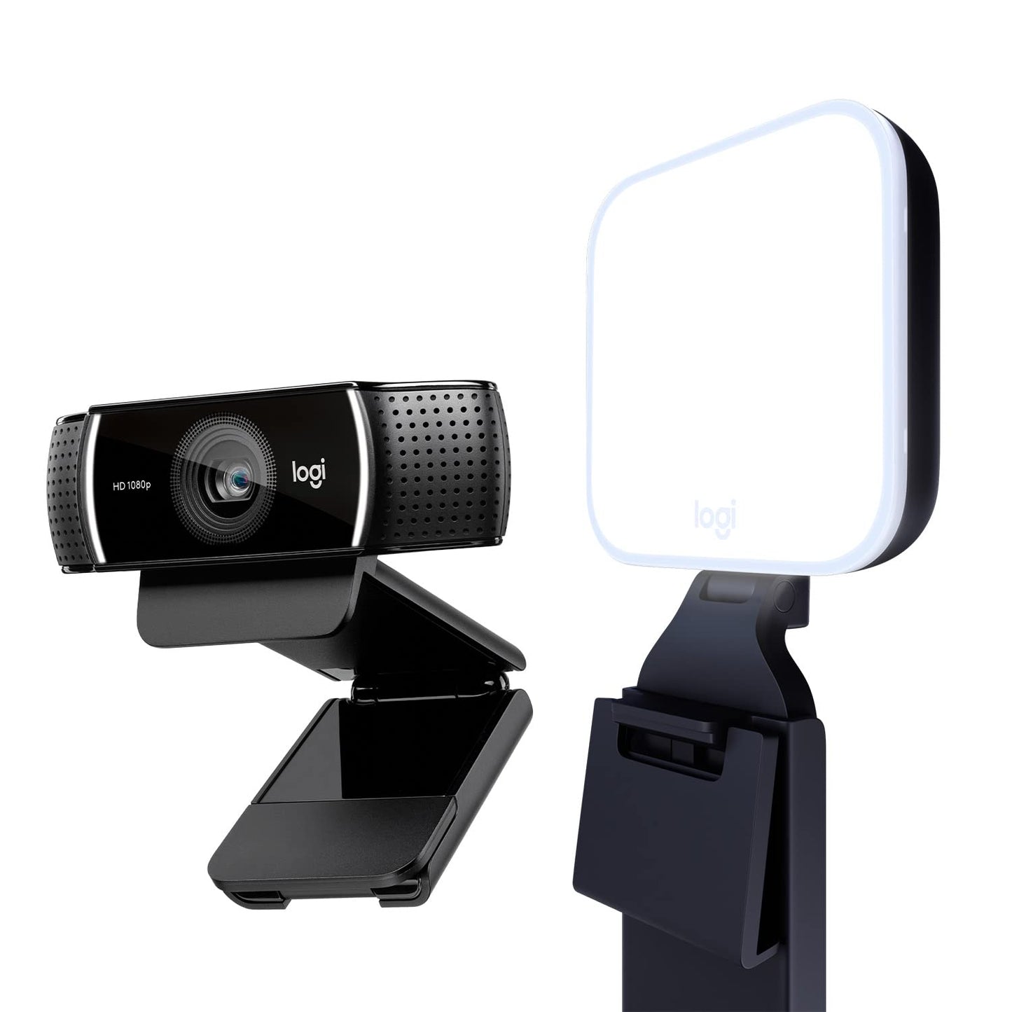 Logitech C920x HD Pro Webcam, Full HD 1080p/30fps Video, Clear Audio, HD Light Correction, PC Camera Webcam, Works with Skype, Zoom, Facetime, PC, Laptop, Mac, Tablet - Black