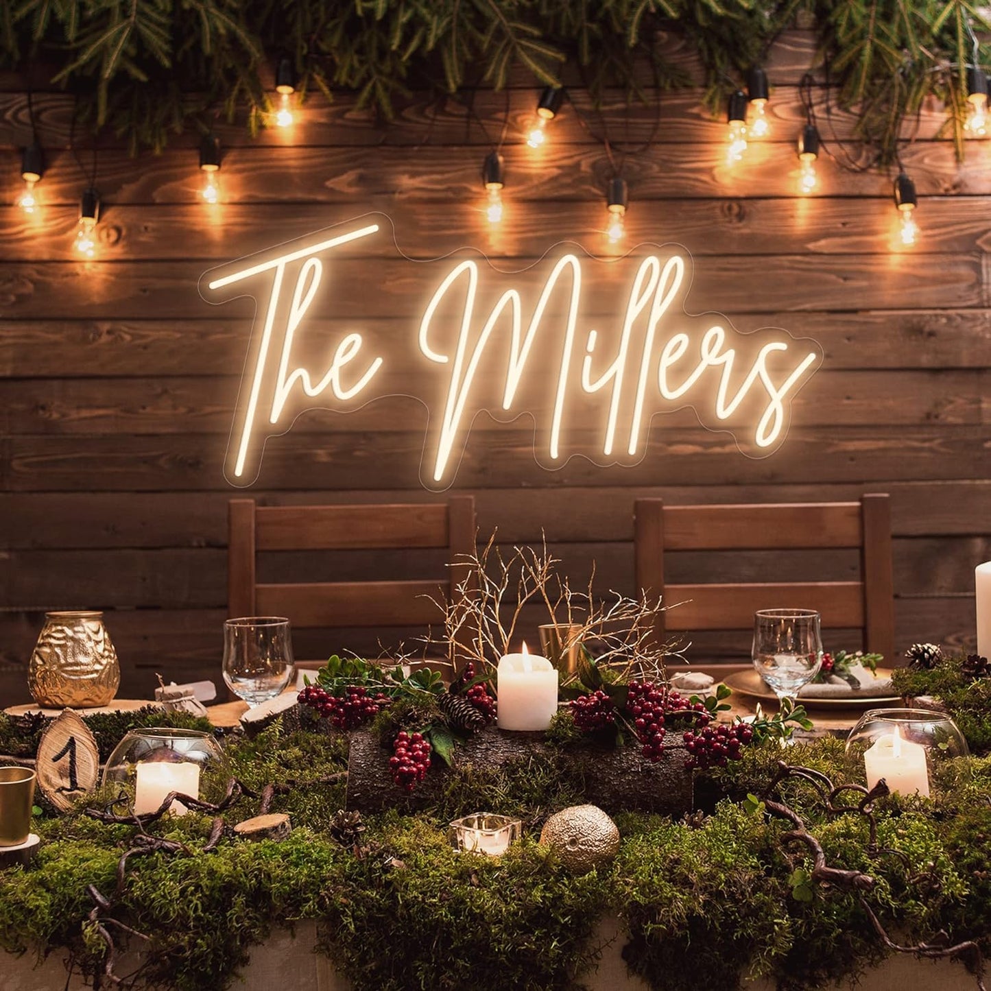 Custom Neon Signs, Personalized Large Led Neon Lights Sign,Neon Sign Customizable for Wall Decor Wedding Birthday Party Bedroom Bar Shop Name Logo Lights (Optional 18" to 60")