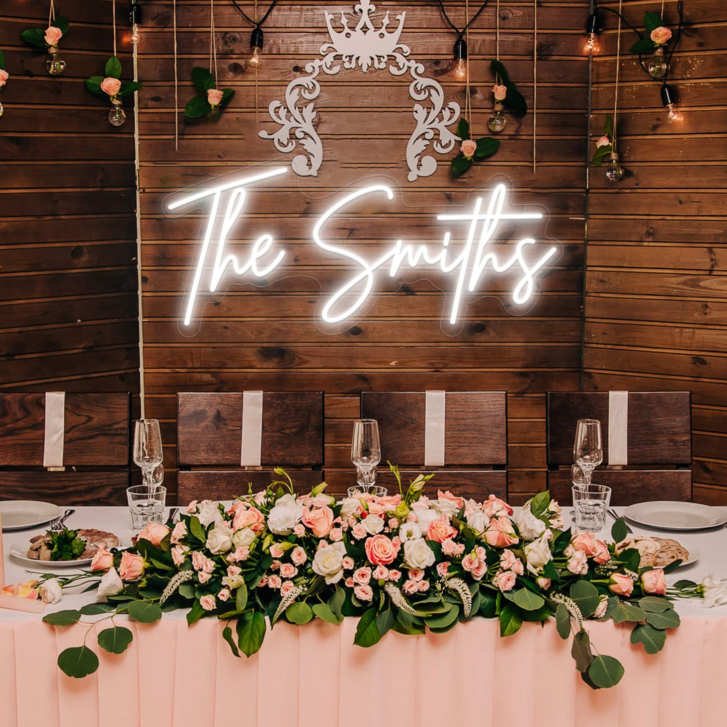 Custom Neon Signs, Personalized Large Led Neon Lights Sign,Neon Sign Customizable for Wall Decor Wedding Birthday Party Bedroom Bar Shop Name Logo Lights (Optional 18" to 60")