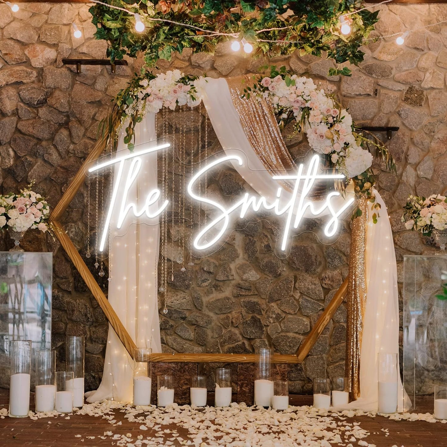 Custom Neon Signs, Personalized Large Led Neon Lights Sign,Neon Sign Customizable for Wall Decor Wedding Birthday Party Bedroom Bar Shop Name Logo Lights (Optional 18" to 60")