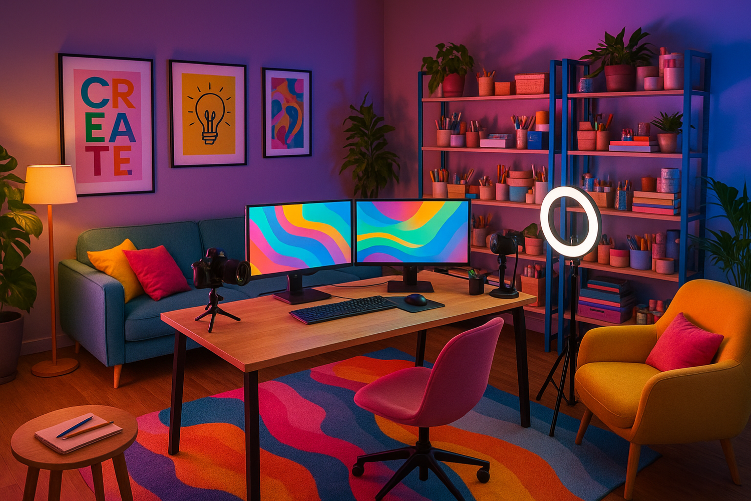 Fun studio setup