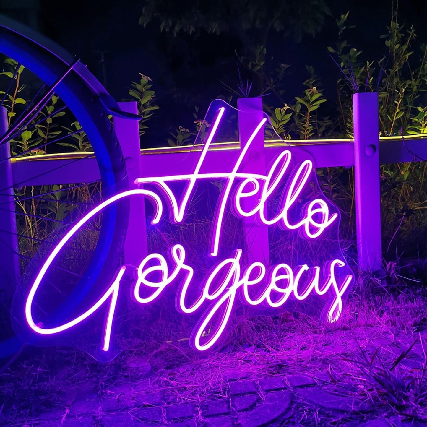 Custom Neon Signs, Personalised Large Led Neon Lights Sign Customizable for Wall Decor Wedding Birthday Party Bedroom Bar Shop Name Logo Lights (Optional 16" to 55")